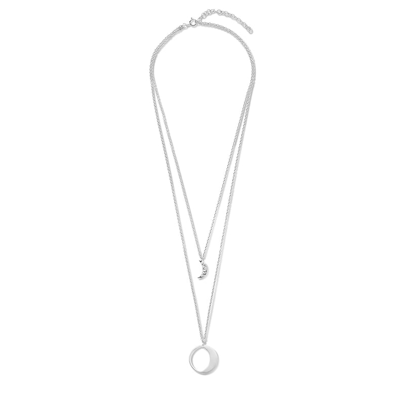 Violet Hamden Luna 925 Sterling Zilveren Ketting met Manen VH10104-zoom-