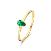 Isabel Bernard Baguette Olivia 14 Karaat Gouden Ring IB330086-48
