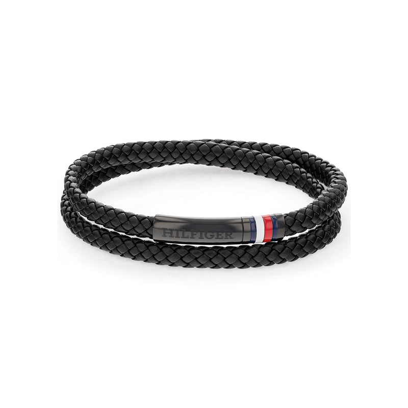 Tommy Hilfiger Zwarte Armband TJ2790552-zoom-