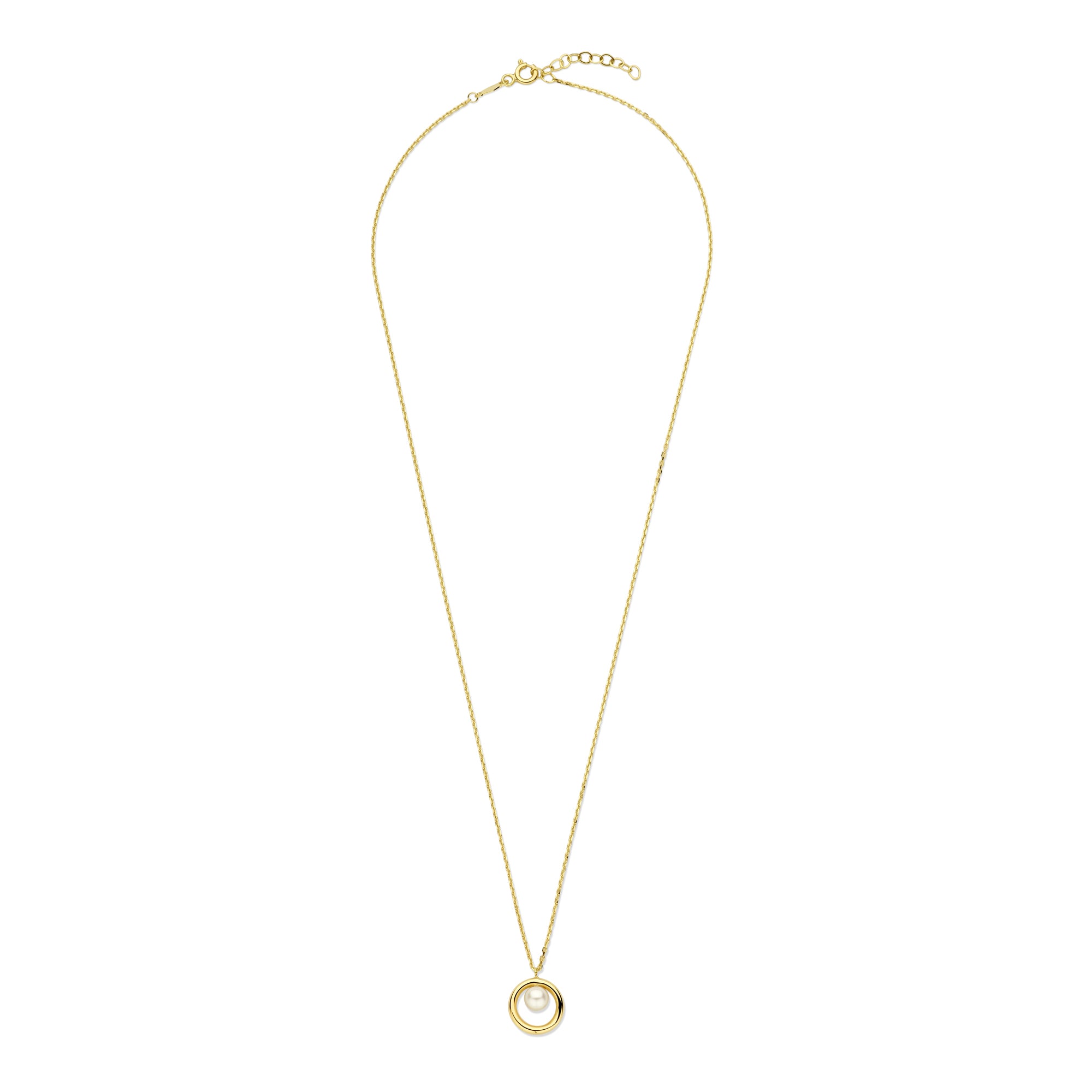 Beloro Jewels Monte Napoleone Perla 9 carat gold Necklace BO340026