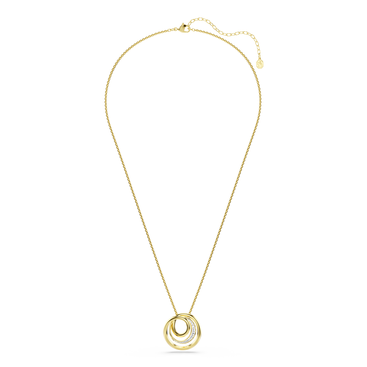 Swarovski Hyperbola Gold Plated Necklace 5740410