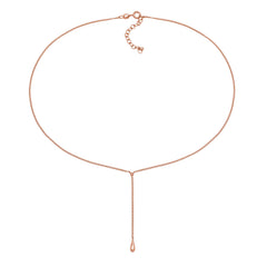Elli 925 Sterling Silver Y Chain Choker 2004-BF-0007806-001