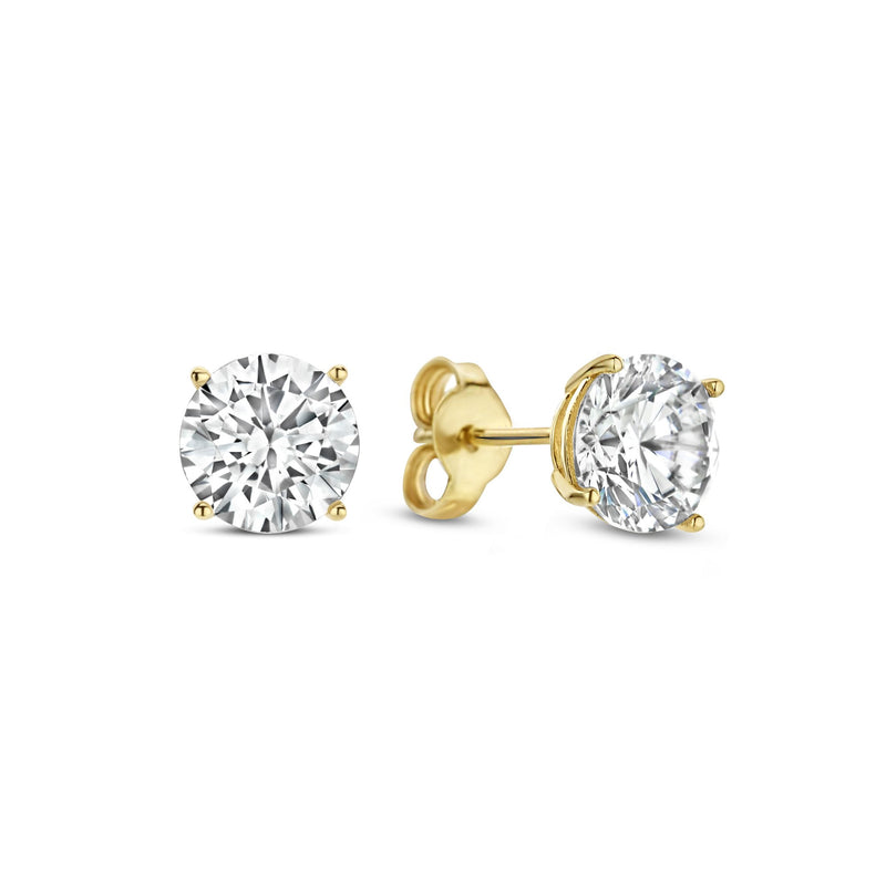 Beloro Jewels Monte Napoleone Stella 9 karaat oorknoppen BO360013-zoom-