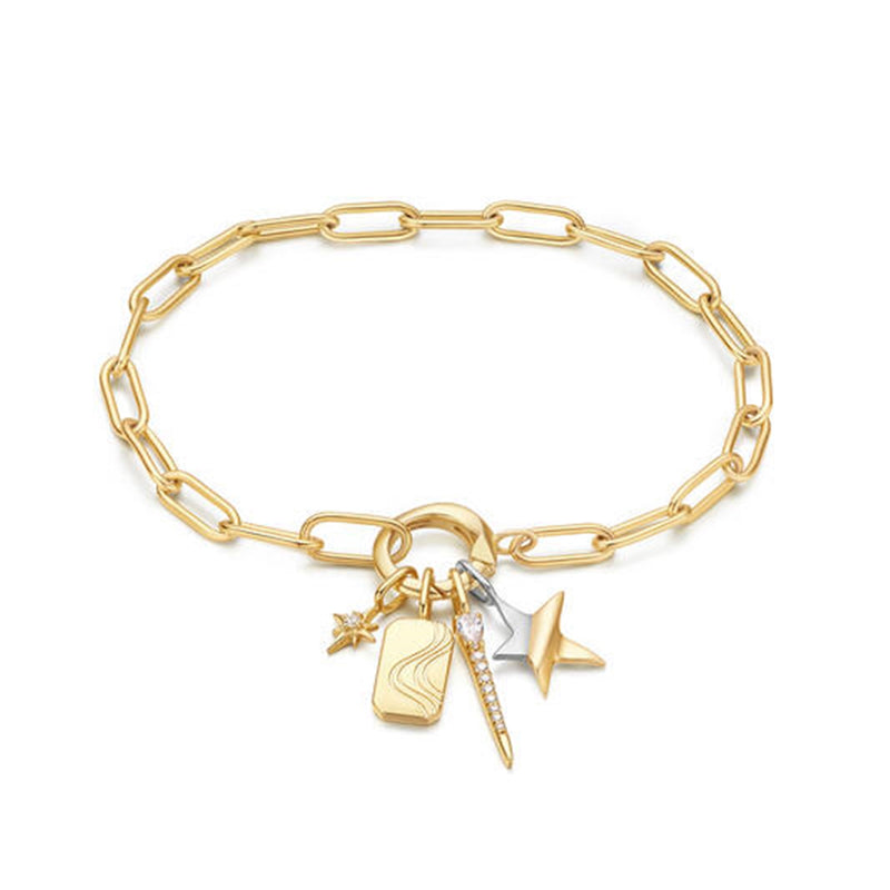 Ania Haie Pop Charms Gold Coloured Charm AH-NC048-30G-zoom-
