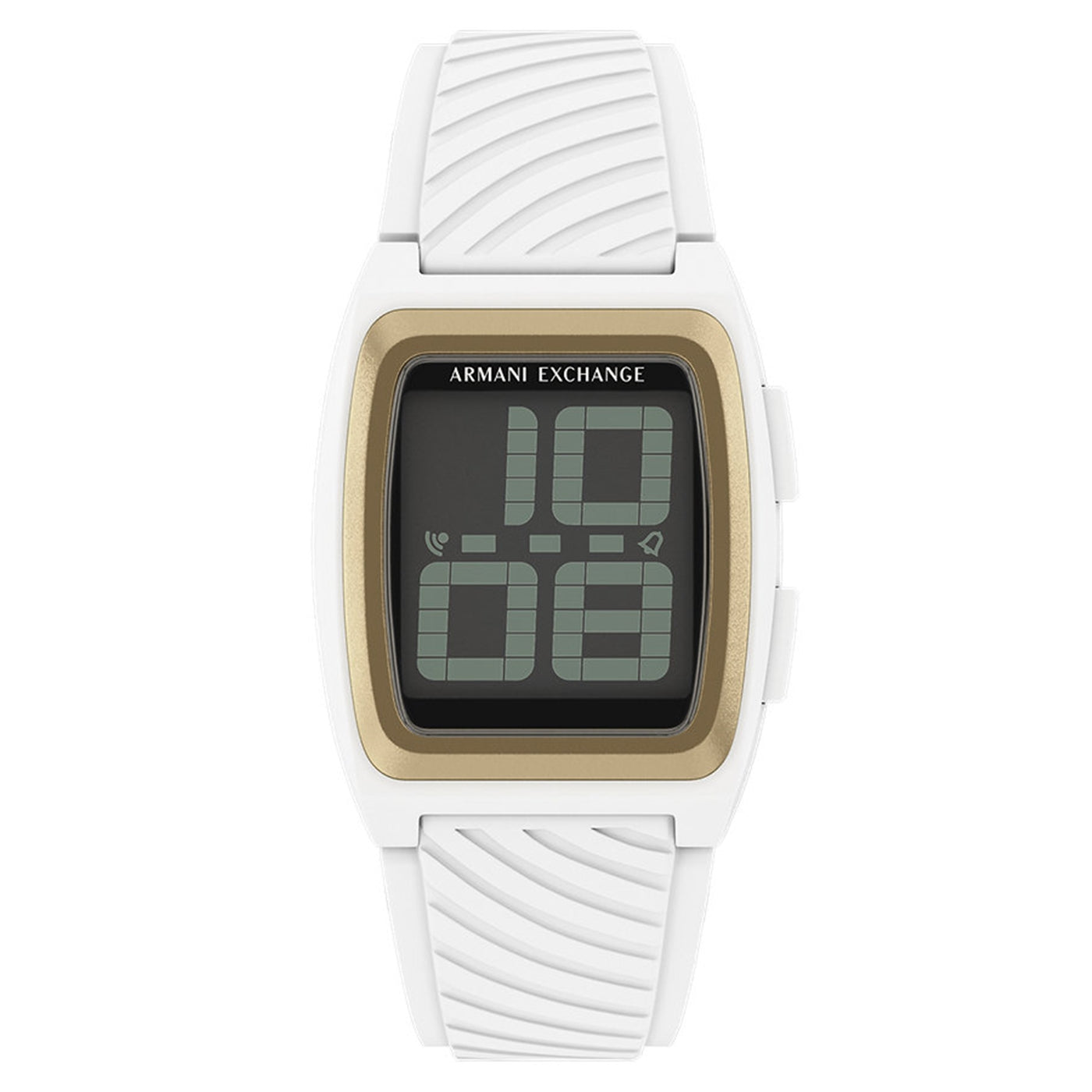 Armani Exchange White Oval Digital Watch AX2968