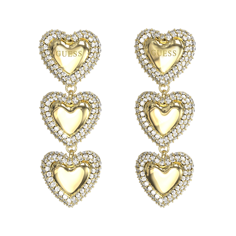 Guess Beloved Gold-coloured Earrings JUBE06011JWYGT-U-zoom-