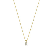 Isabel Bernard De la Paix Maxime 14 Karaat Gouden Collier | Diamant 0.11 ct | IBD350017