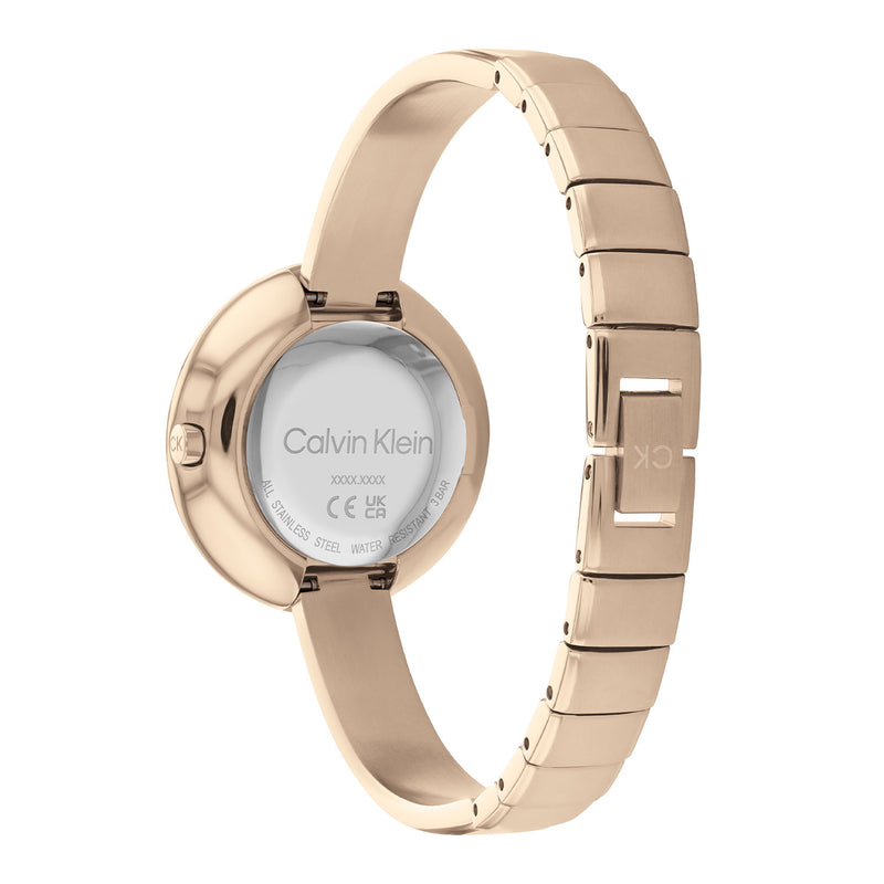 Calvin Klein Confidence Bangle Rosékleurig Dames Horloge 2002-CK25200023-zoom-