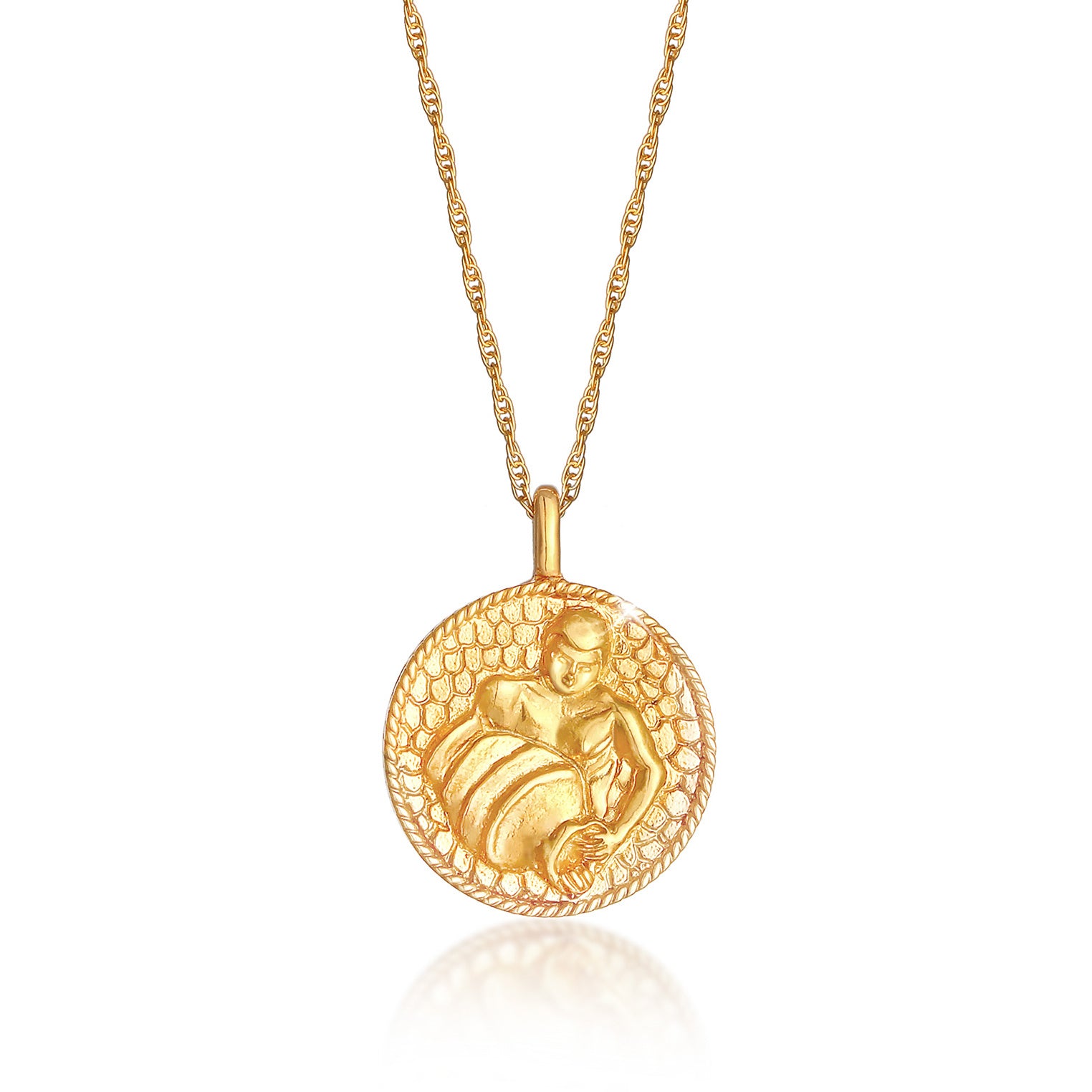 Elli 925 Sterling Silver Coin Necklace 2004-BF-0007801-001