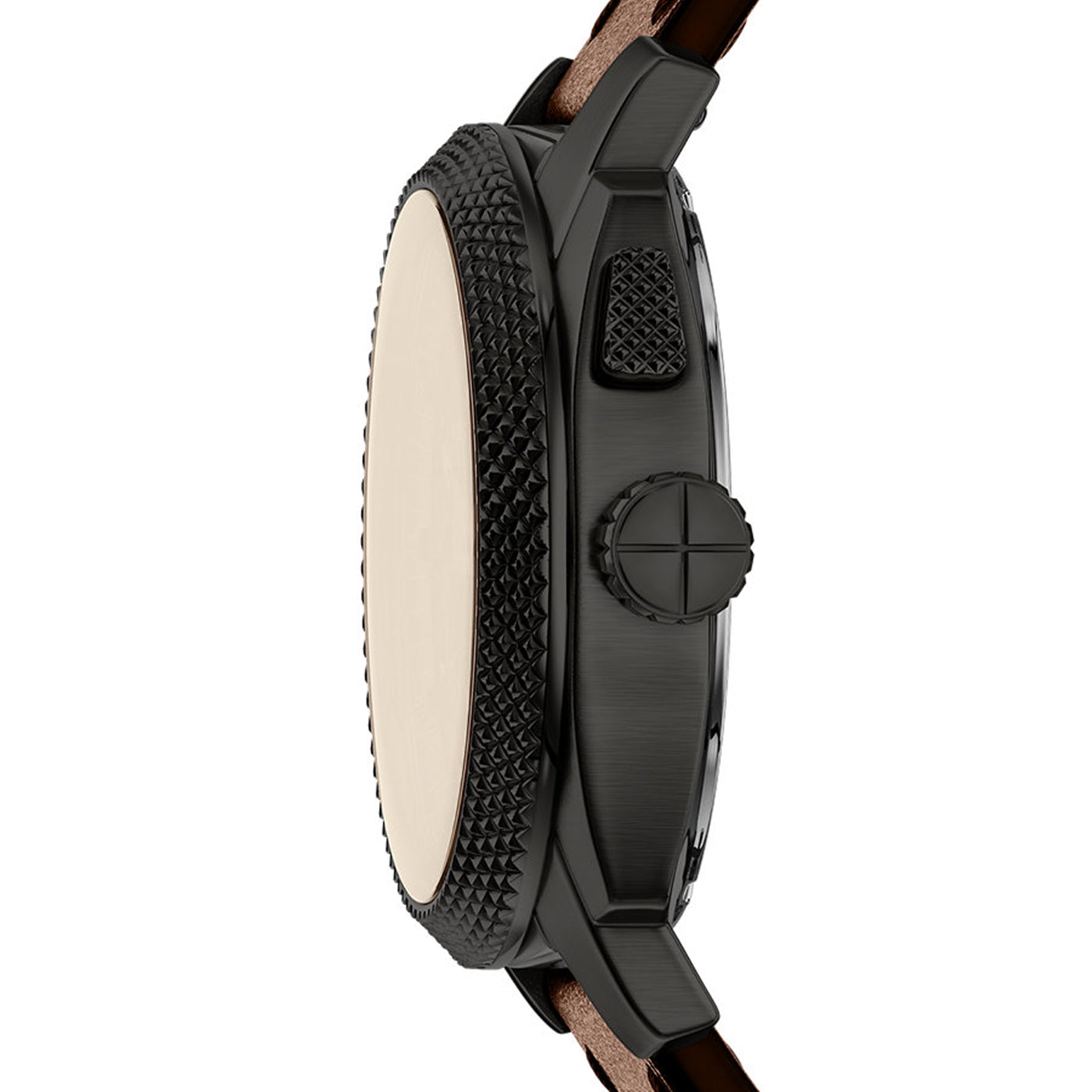 Fossil Machine Big Tic Round Black Dial Watch FS6165