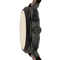 Fossil Machine Big Tic Round Black Dial Watch FS6165