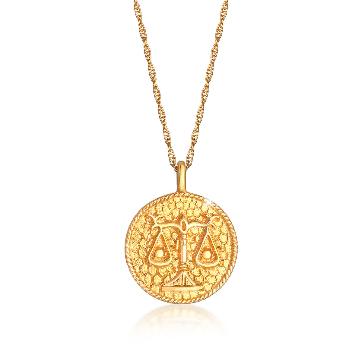 Elli 925 Sterling Silver Coin Necklace 2004-BF-0007805-001