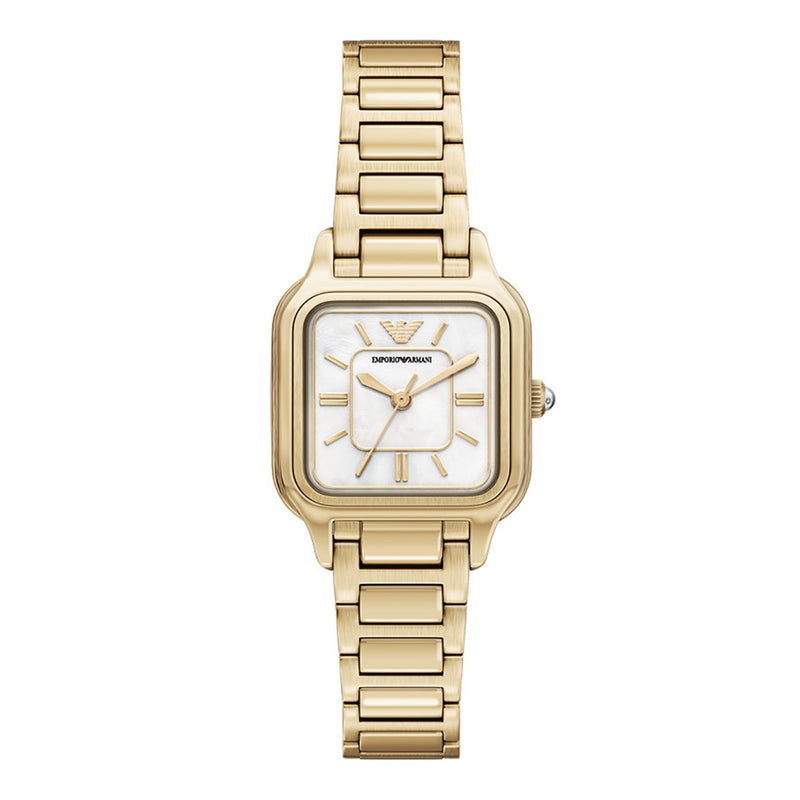 Emporio Armani Square White Dial Watch AR11744-zoom-