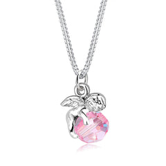 Elli 925 Sterling Silver Necklace with Crystal 2004-BF-0007780-001