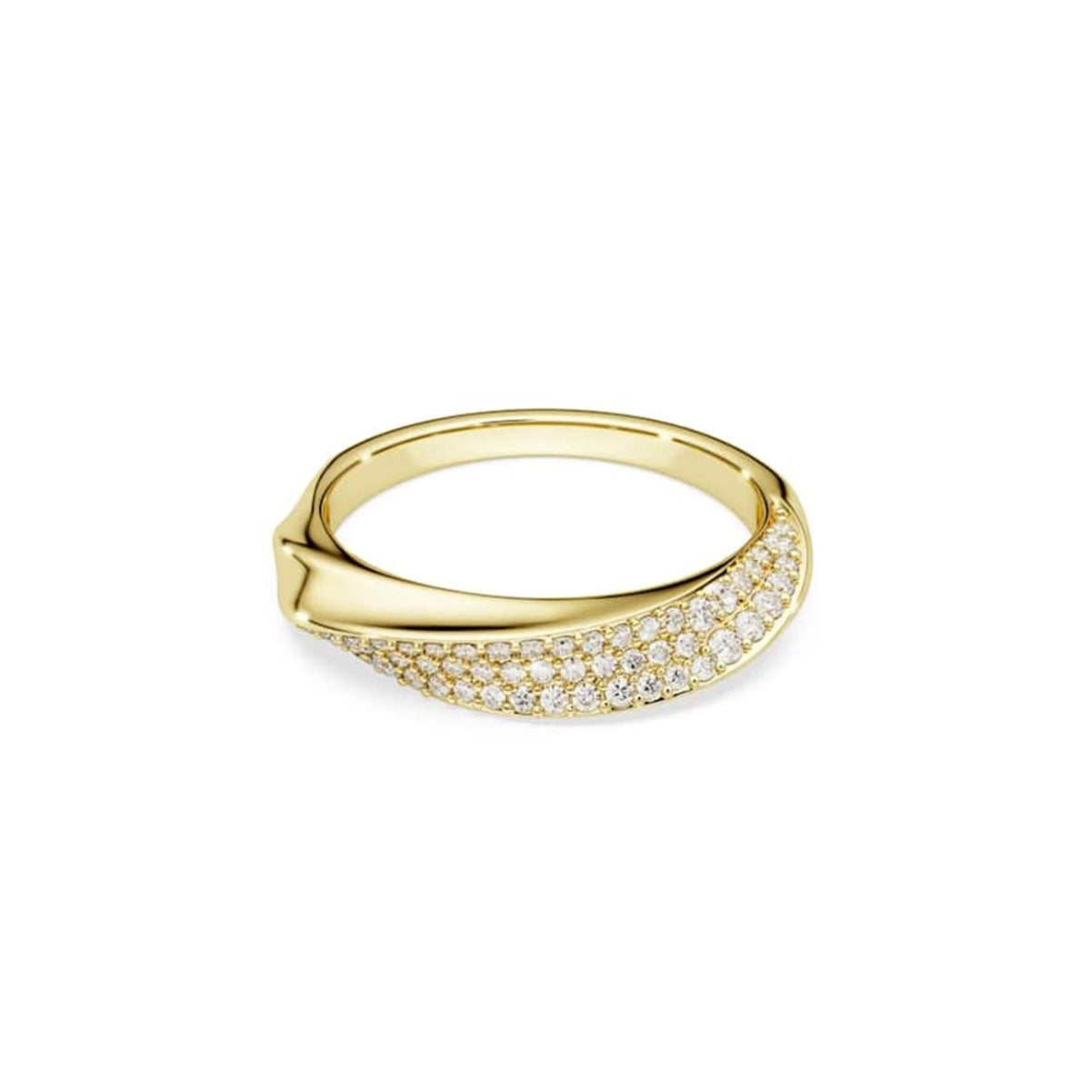 Swarovski Classica Sterling Gold-Tone Ring 5746020