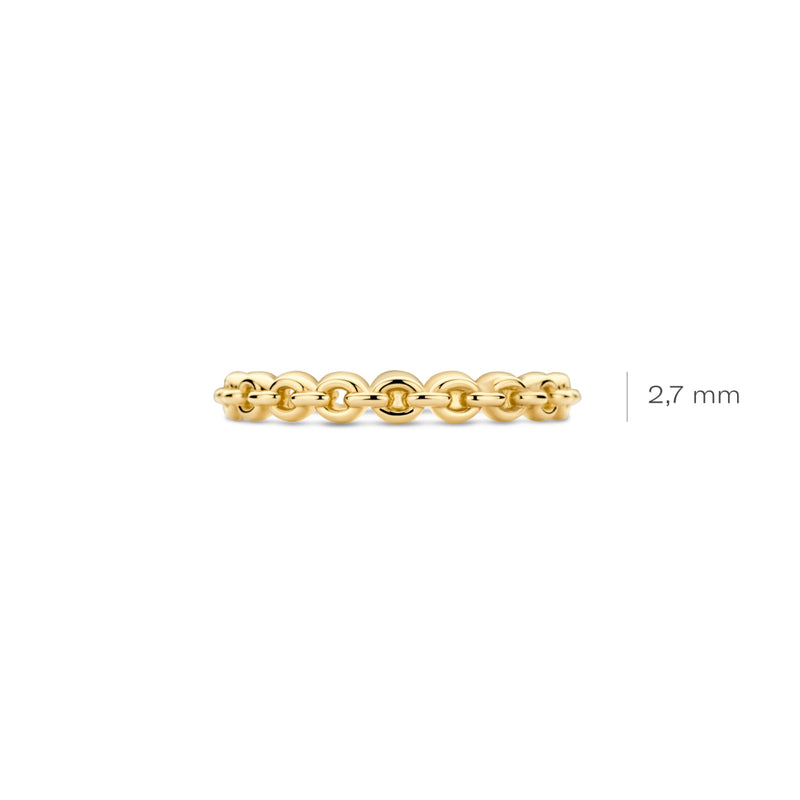 Blush 14 Karaat Gouden Ring 1246YGO/58-zoom-