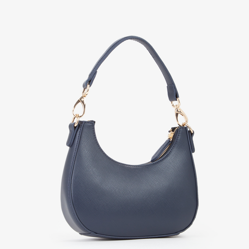Valentino Bags Zero Re Blue Shoulder Bag VBS7B305BLUNOTTE-zoom-