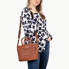 Cowboysbag Cognac Handbag 3459-000381