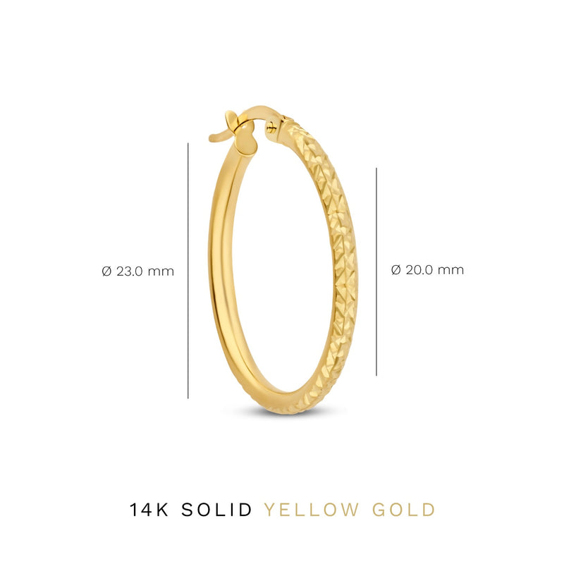 Isabel Bernard Cadeau d´Isabel 14 Karaat Gouden Oorbellen Set IB90133-zoom-