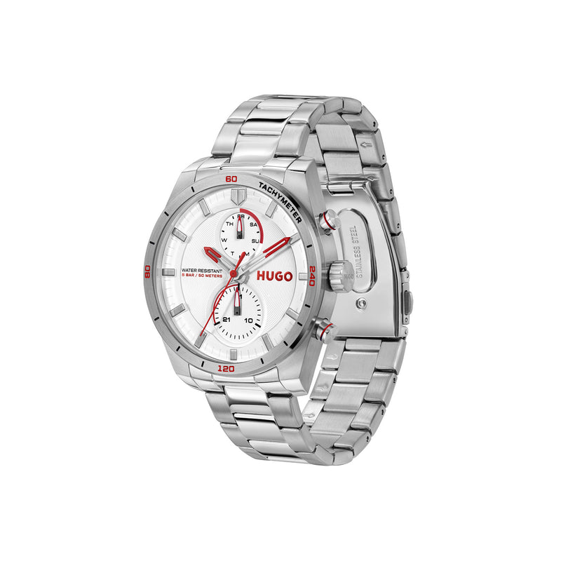Hugo Boss HUGO #FAST Wit Heren Horloge 2002-HU1530373-zoom-