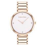Calvin Klein Minimalistic T-bar Grijs Dames Horloge 2002-CK25200135