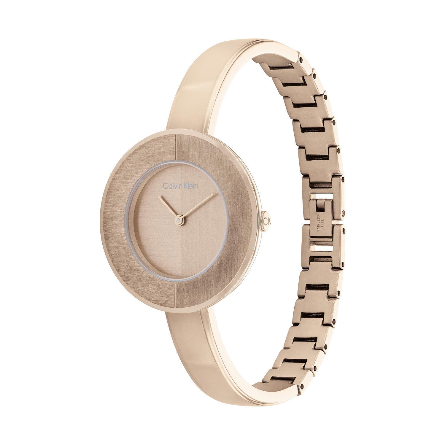 Calvin Klein Confidence Bangle Rosé-coloured Women's Watch 2002-CK25200023