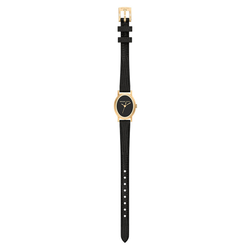 Michael Kors Maude Oval Black Dial Watch MK7585-zoom-