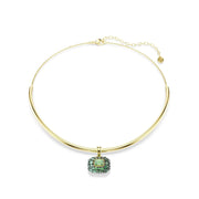 Swarovski Sublima Glam Gouden Choker met Groene Accenten 5760763