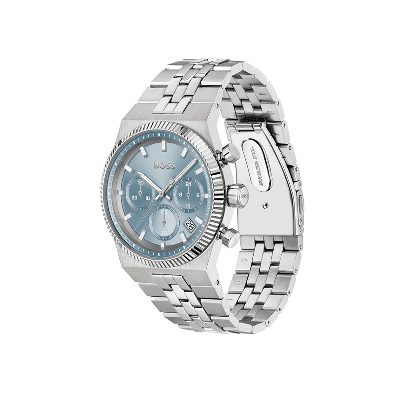 Hugo Boss Chronograaf Horloge 41 mm HB1514306-zoom-