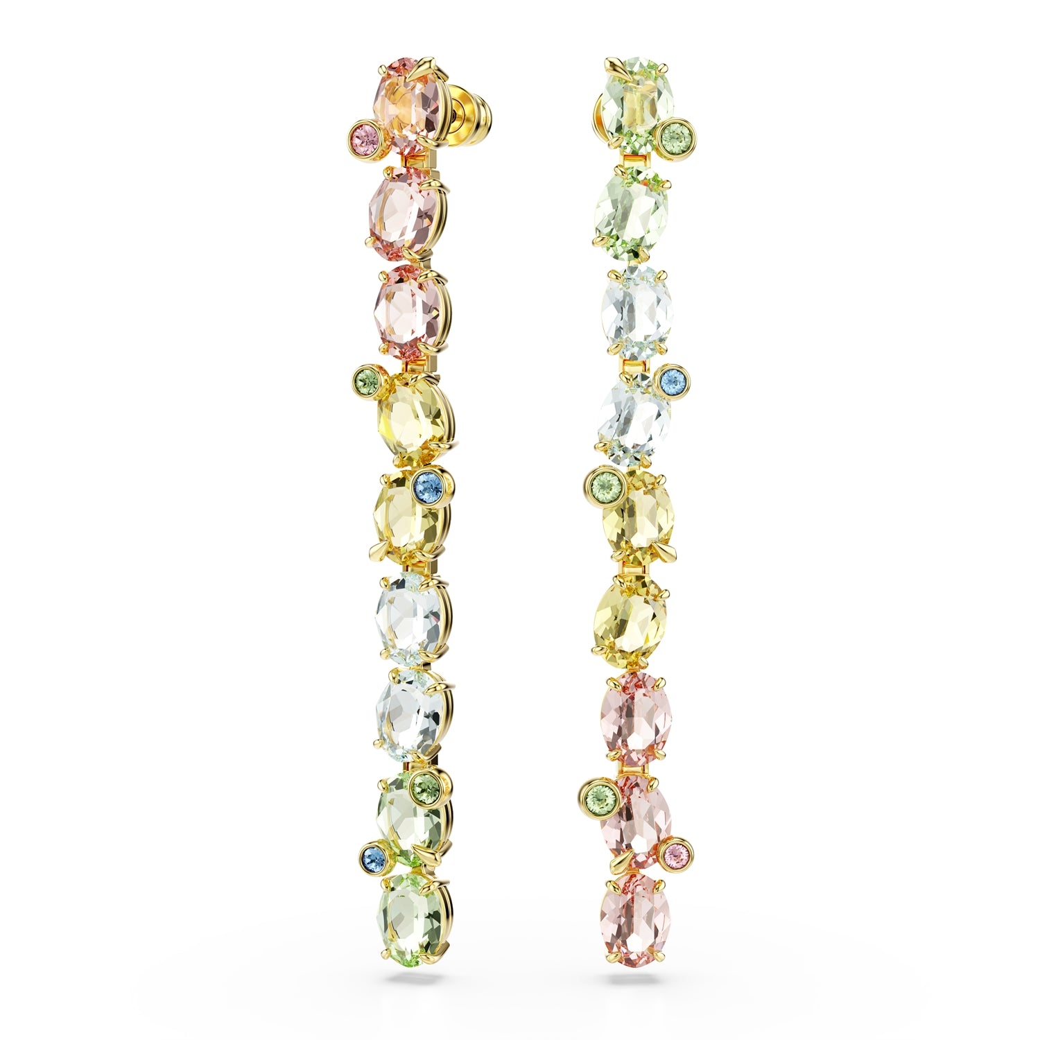 Swarovski Gema Gold Coloured Ear studs 5705809