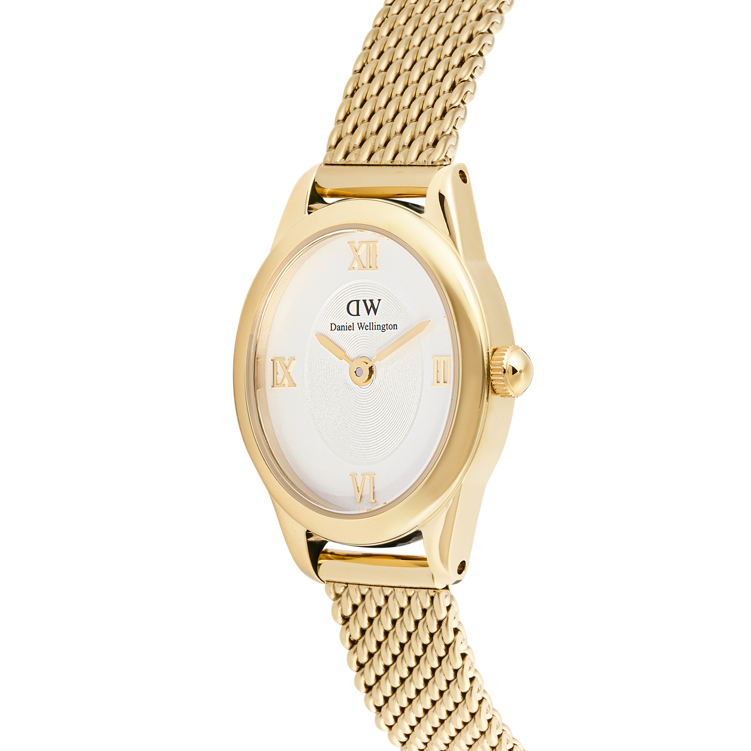 Daniel Wellington Ophelia Mini Mesh White Gold-coloured Women's Watch DW00100939