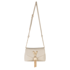 Valentino Bags Stella Ecru Shoulder Bag VBS9AK09ECRU