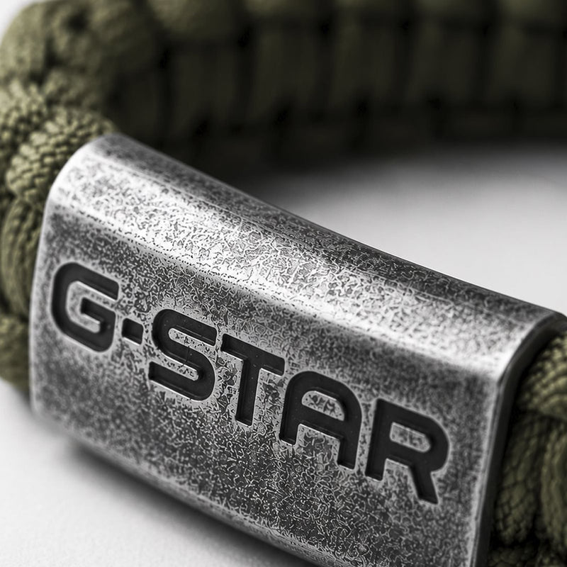 G-STAR OpsCord Zwarte Nylon Armband GSJ.107.01-zoom-