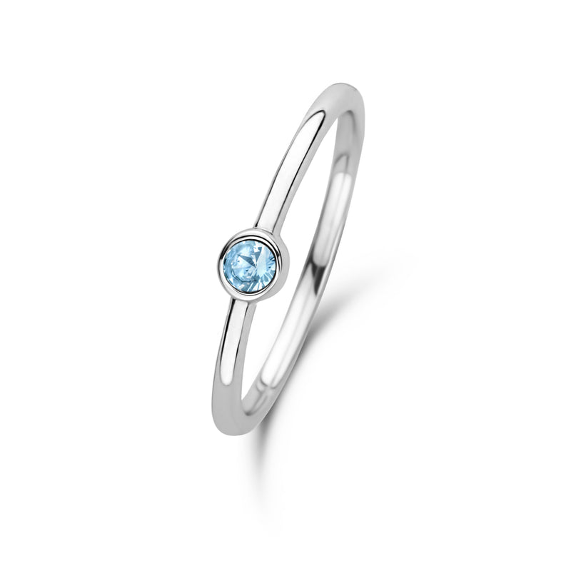 Violet Hamden Venus Zilveren Ring Met Geboortesteen VH330007MAR-60-zoom-