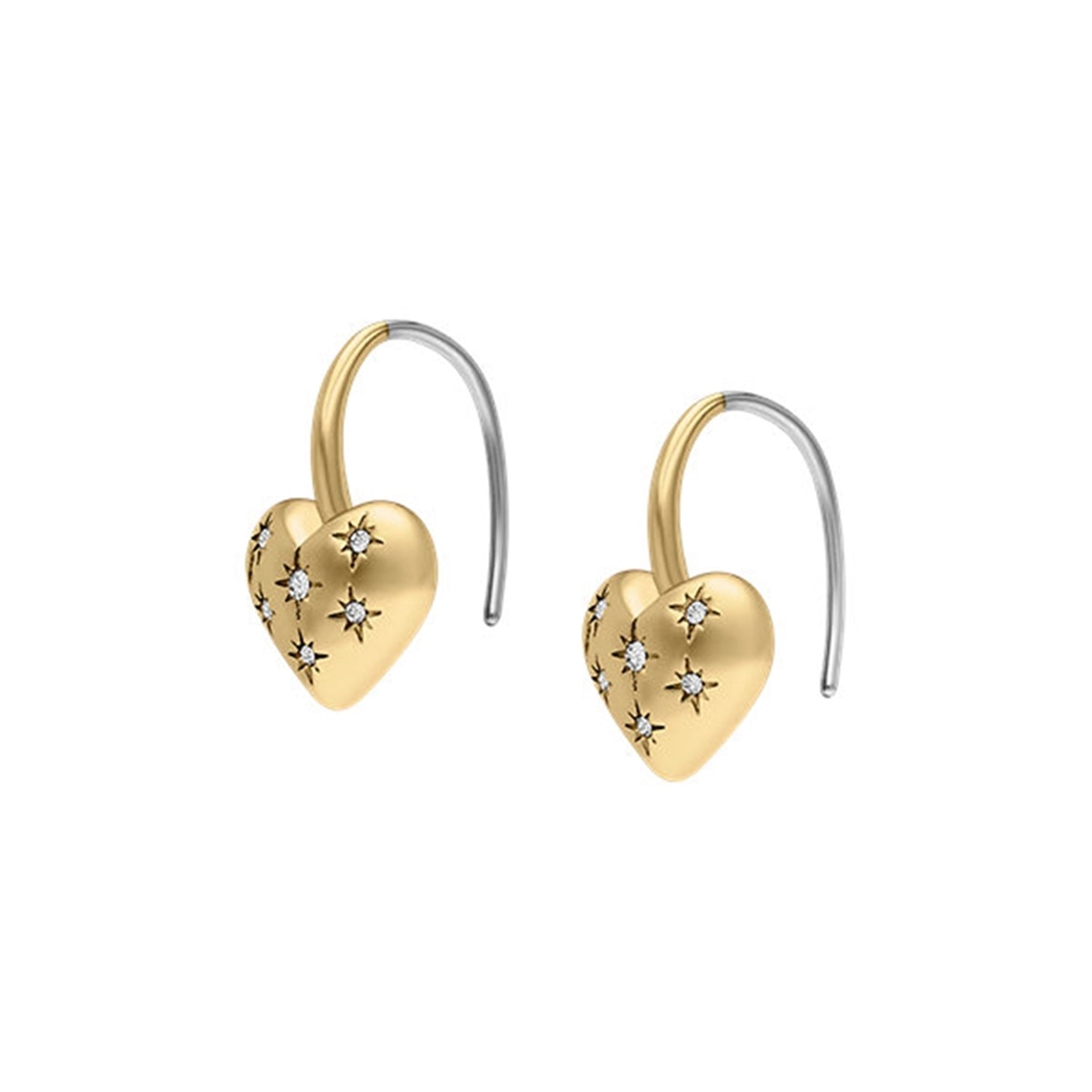 Fossil Sadie Gold Coloured Earrings JF04833710