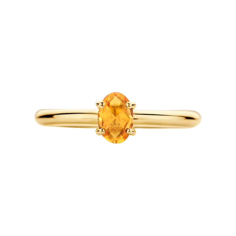 Blush 14 Karaat Gouden Ring 1242YCI/58-zoom-