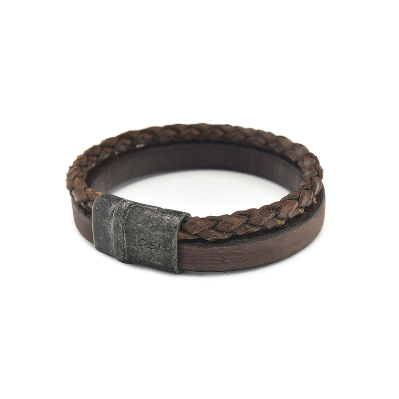 Josh Brown Bracelet 09264-bra-VB/BROWN/L-zoom-