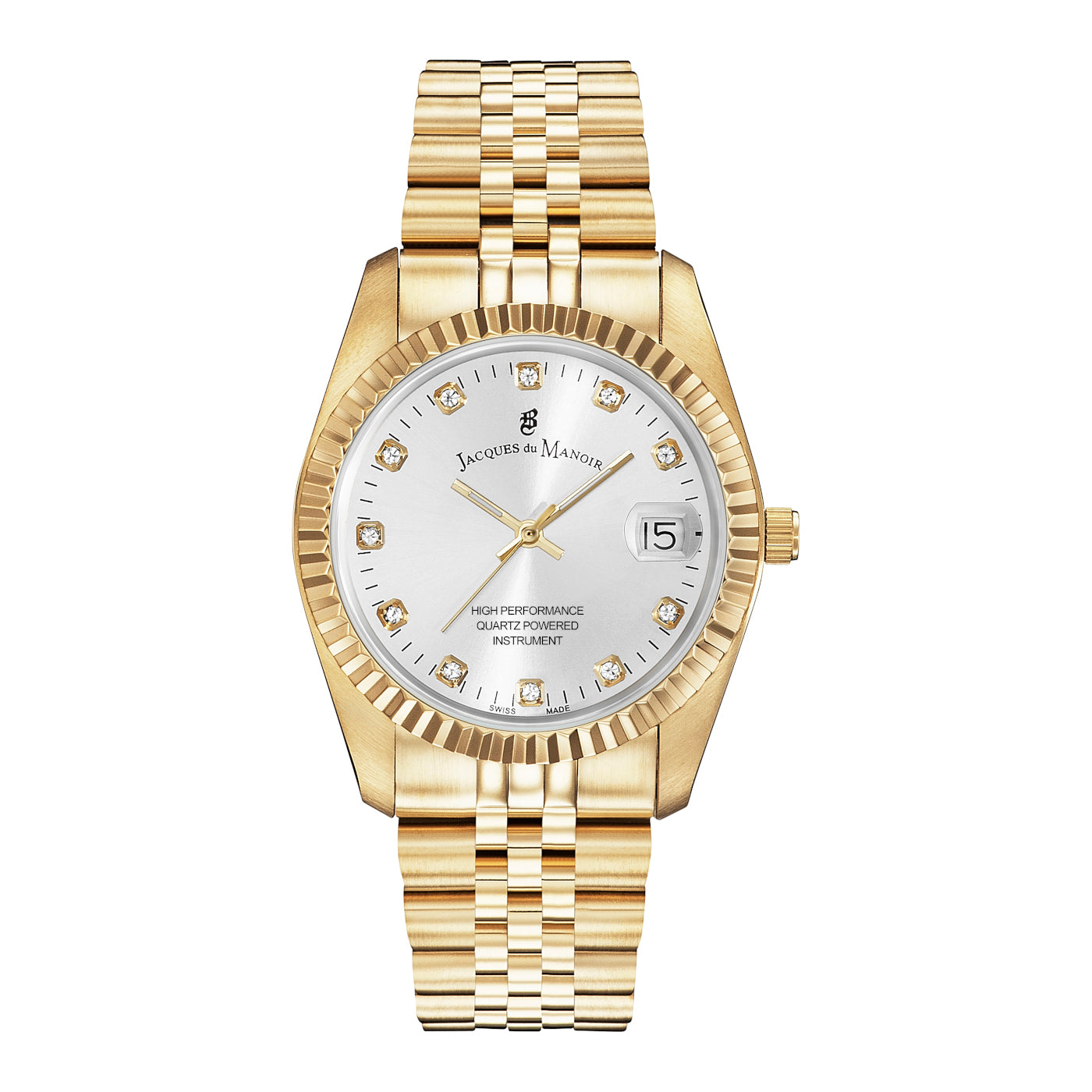 Jacques du Manoir Inspiration Gold Watch NRO.11