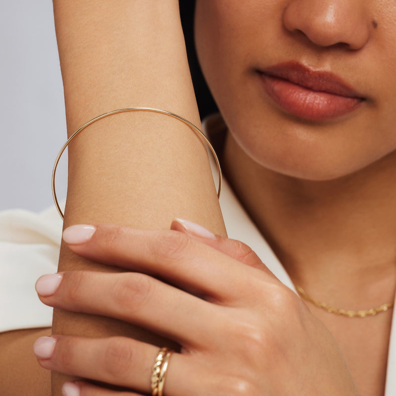 Rivoli Méline 14 karat gold bangle IB320141-zoom-