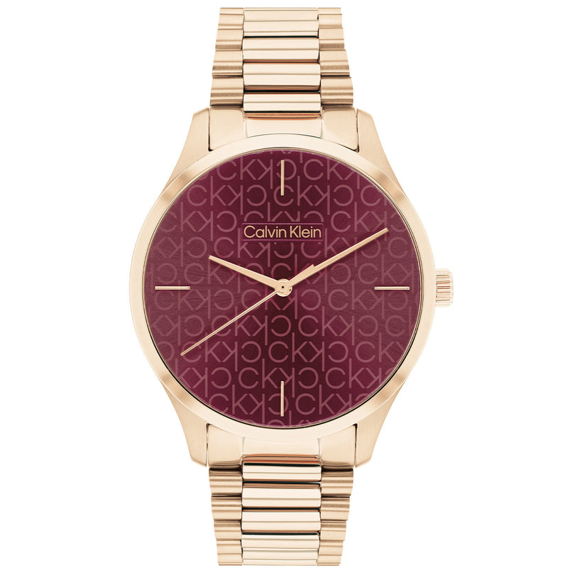 Calvin Klein ICONIC Rood Dames Horloge 2002-CK25200169-zoom-