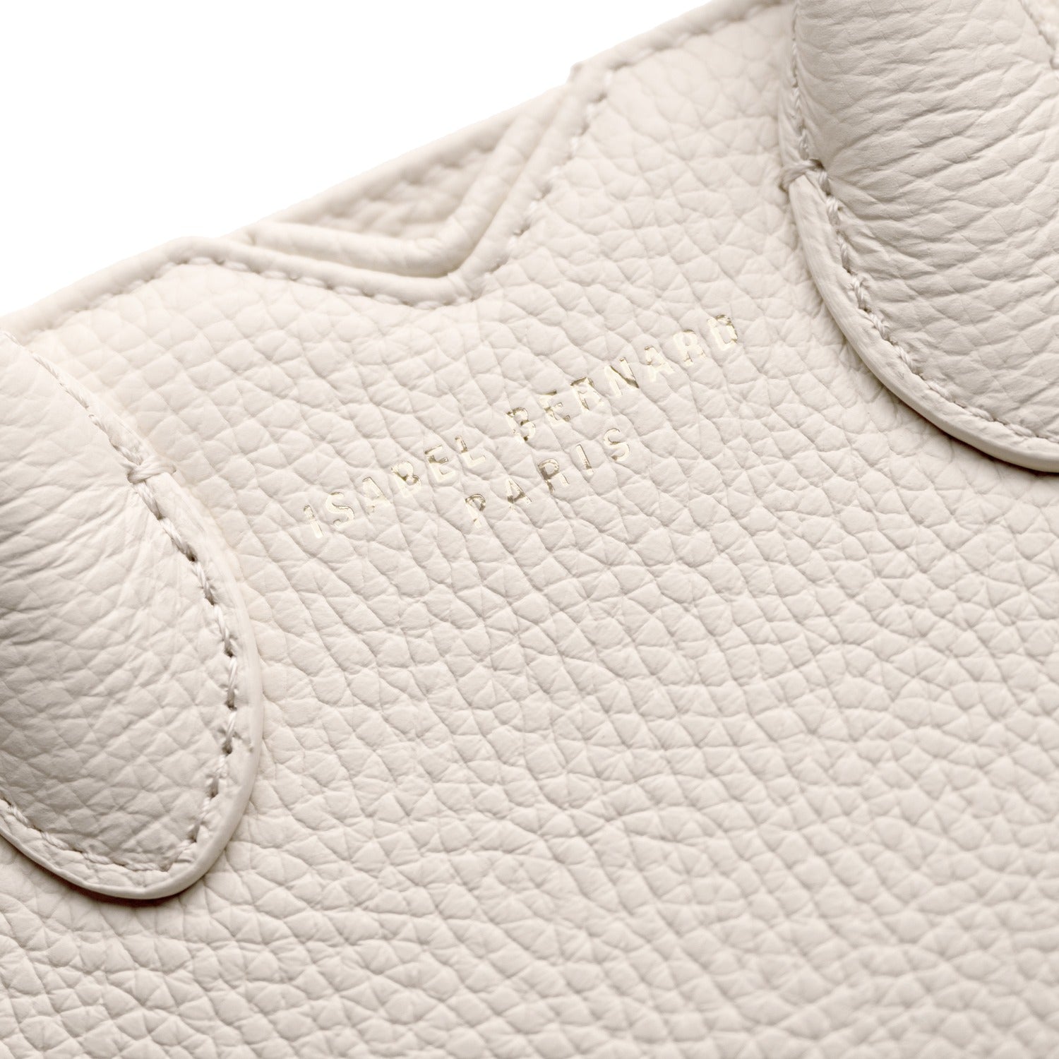 Isabel Bernard Honoré Cloe Mini Cream Calfskin Leather Handbag IB21124-070