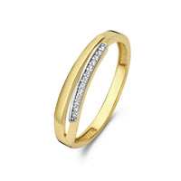 Beloro Jewels Monte Napoleone Stella 9 carat gold Ring BO330019-60