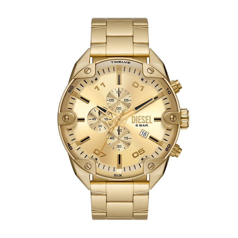 Diesel Spiked Chronograph Watch DZ4608-zoom-