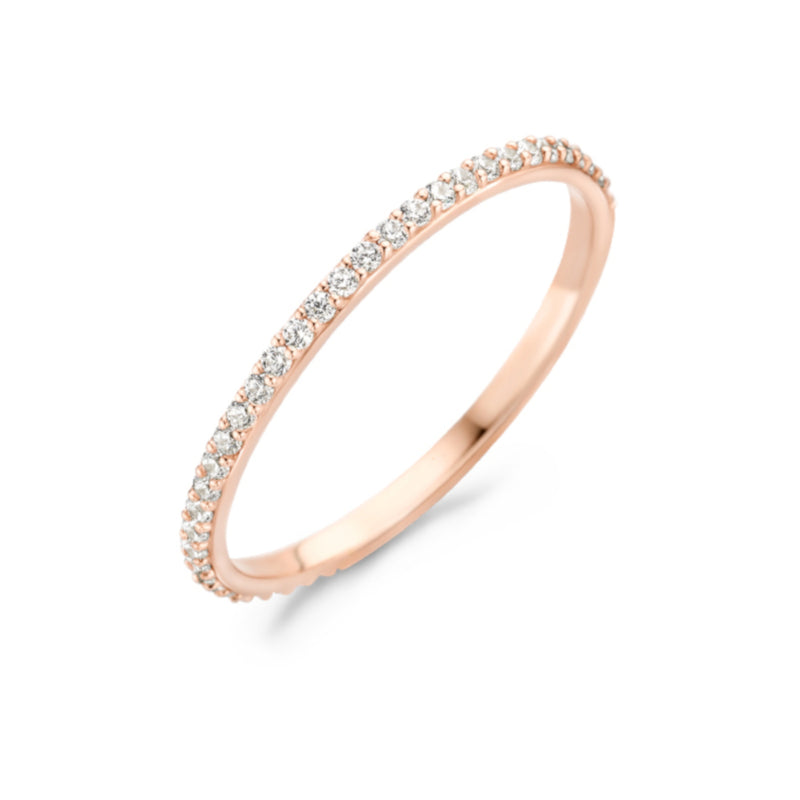 Blush 14 Karaat Roségouden Ring 1201RZI/46 (Maat: 46)-zoom-