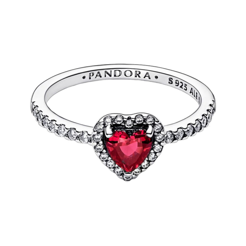 Pandora Timeless 925 Sterling Silver Heart Ring 198421C02-50-zoom-