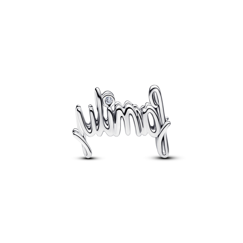 Pandora Moments 925 Sterling Silver Handwritten Family Charm 794250C01-zoom-