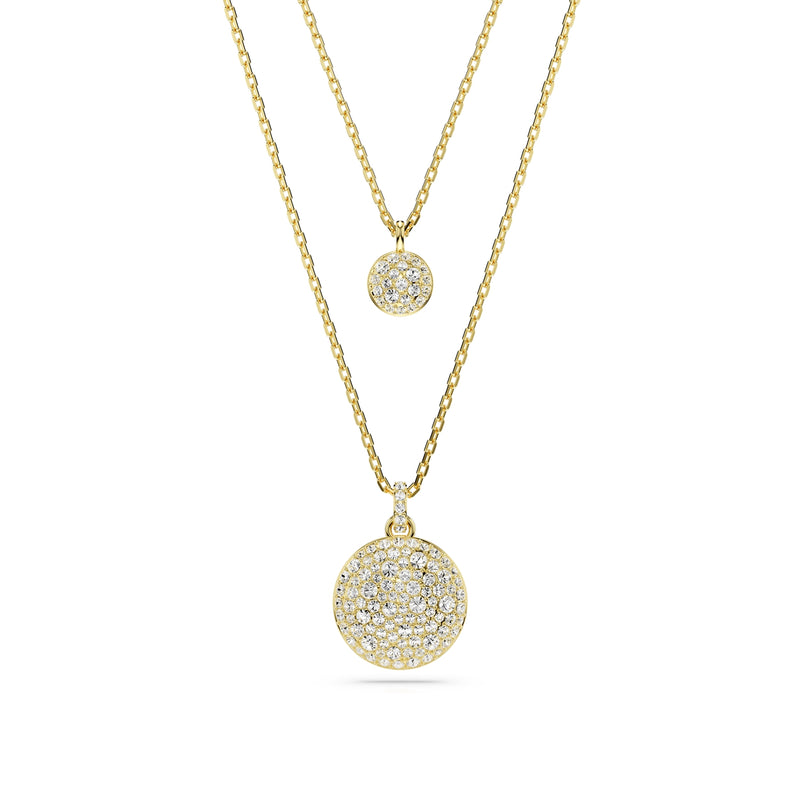 Swarovski Meteora Gold-coloured Necklace 5683442-zoom-