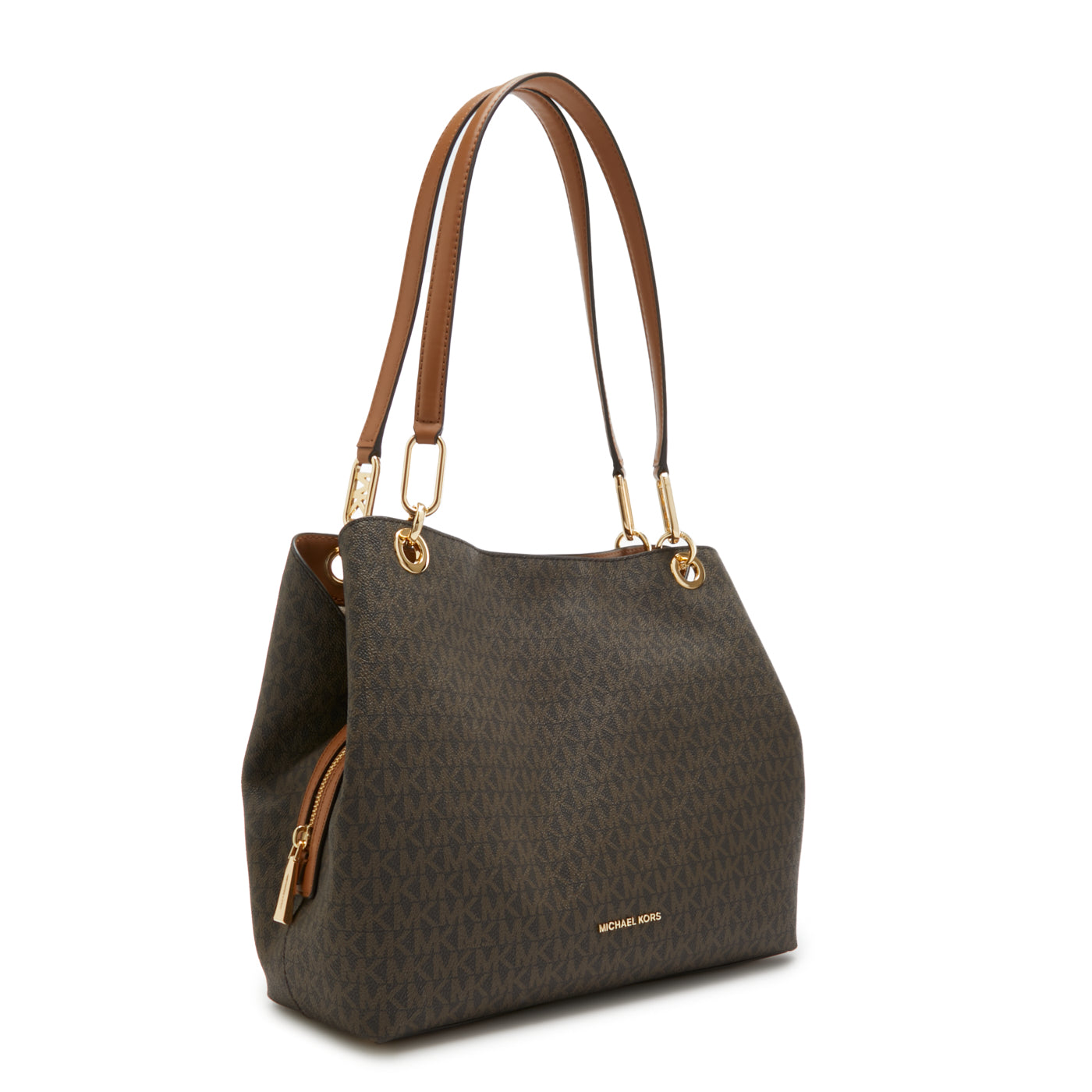Michael Kors Kensington Brown Shoulder Bag 30F3G8KT7B-252