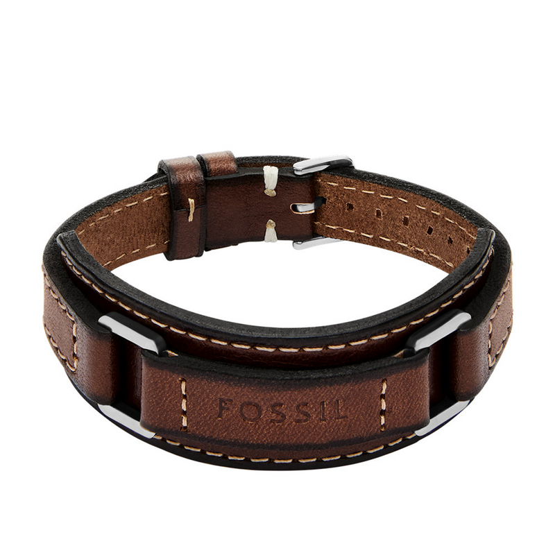 Fossil Machine Leather Bracelet JF04941040-zoom-