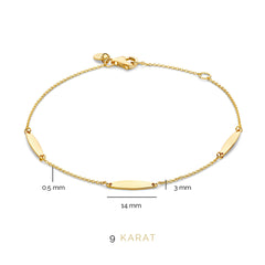 Beloro Jewels La Rinascente Donetta 9 carat gold Bracelet BO320030